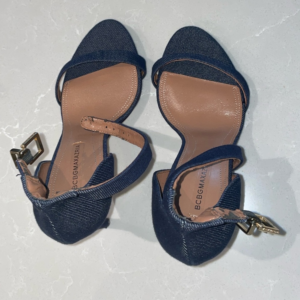 BCBG Denim Heel Stilletos